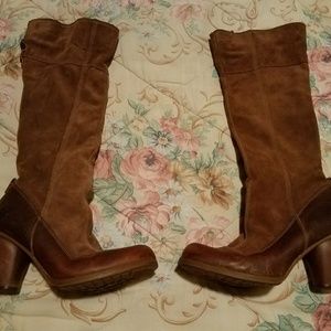 Timberland Leather and Suede Boots Size 9